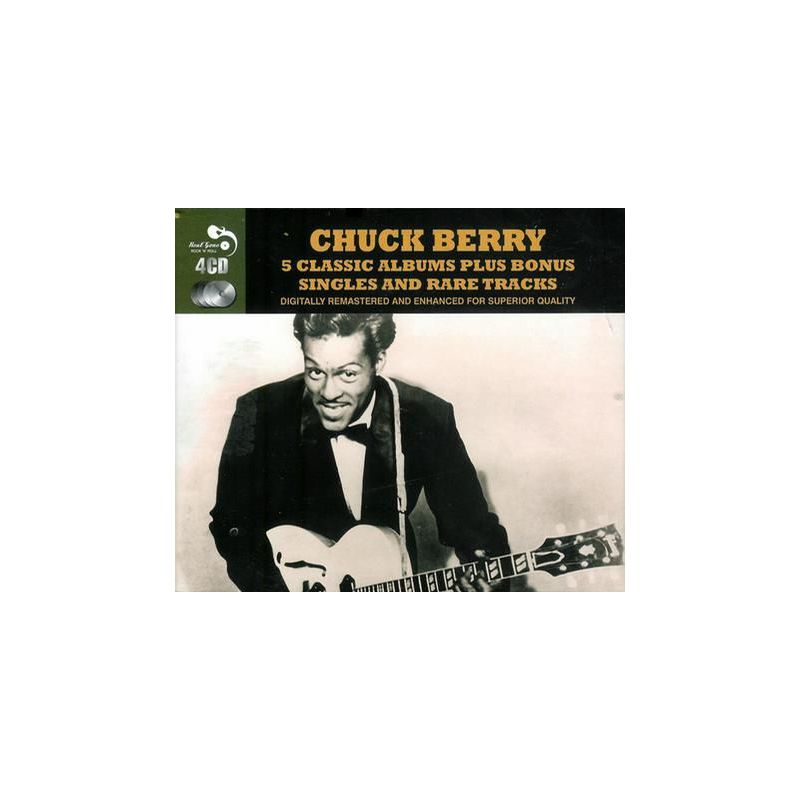 Chuck Berry - 5 Classic Albums Plus Bonus Singles And Rare Tracks (4 CD)