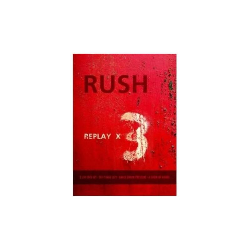Rush - Replay x3 (2006) (4 DVD)