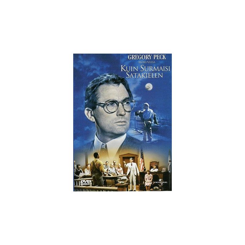 Kuin surmaisi satakielen (To Kill A Mockingbird (1962)) (DVD)