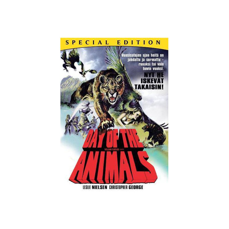Petojen Päivä (Day of the Animals (1977)) (DVD)