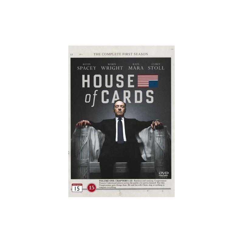 House of Cards - Kausi 1 (House of Cards - Season 1) (4 DVD)