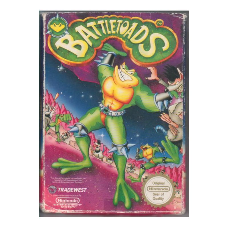Battletoads (SCN CIB) (NES)