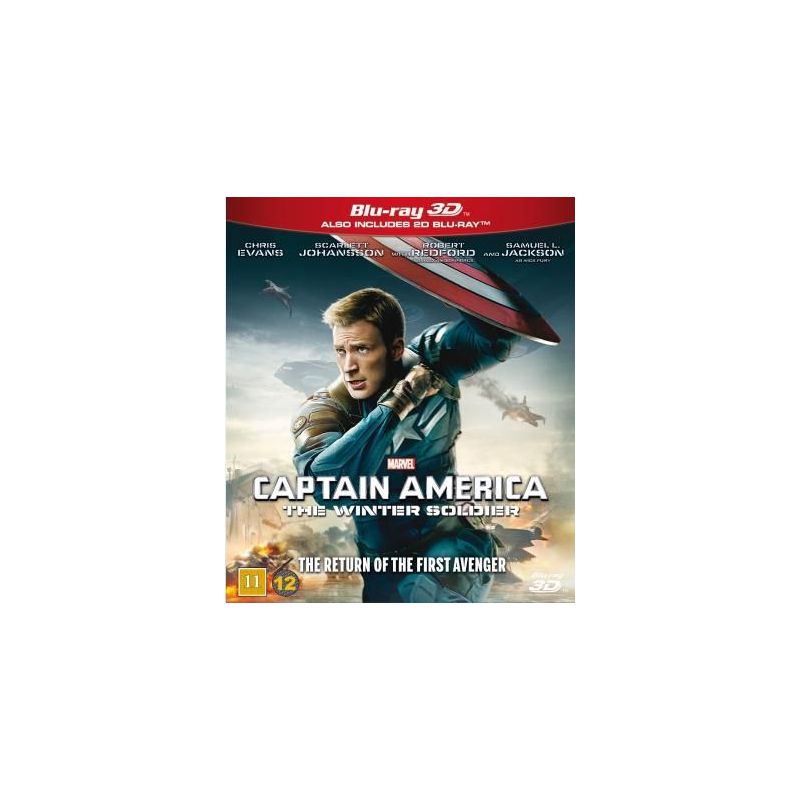 Captain America: The Winter Soldier (Captain America 2: The Winter Soldier (2014)) (2 Blu-ray 3D)