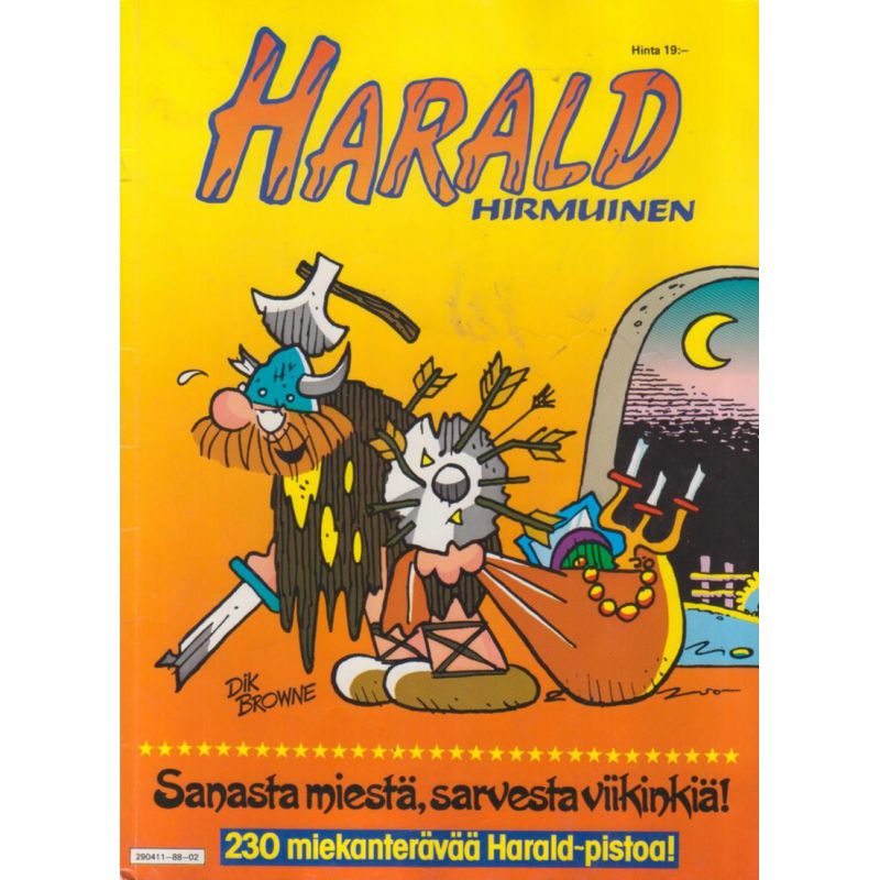Harald Hirmuinen - Sanasta miestä Sarvesta viikinkiä (Sarjakuva)