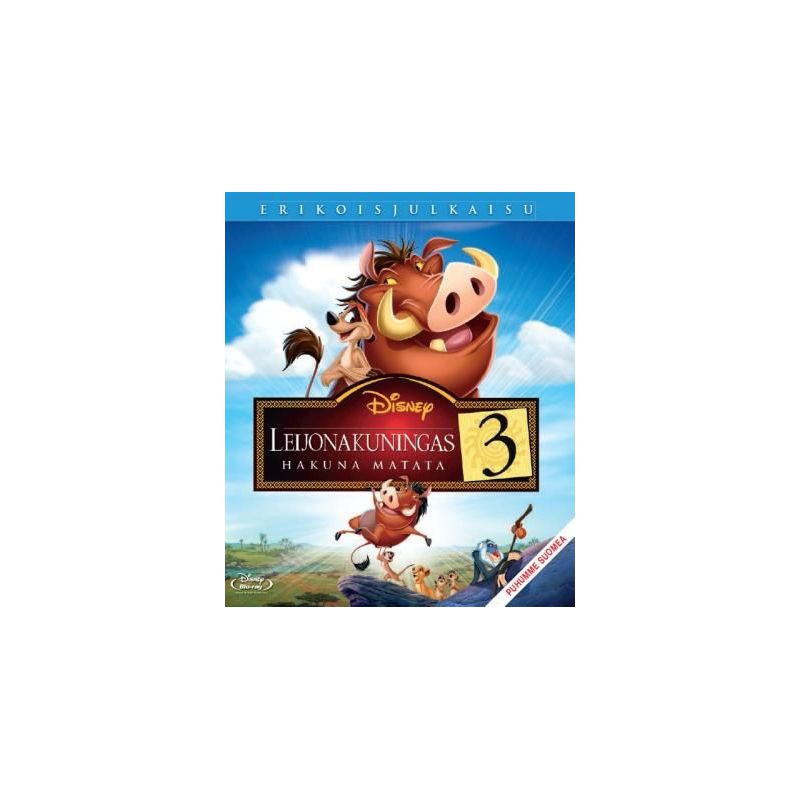 Leijonakuningas 3: Hakuna Matata (Blu-ray)
