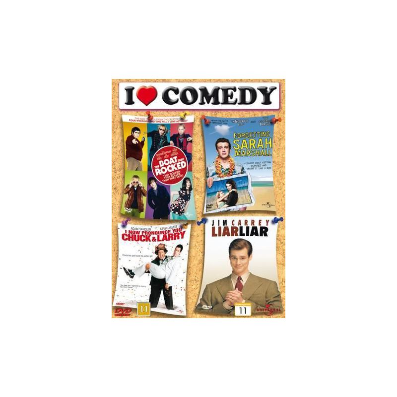 I Love Comedy Box  (4 DVD)