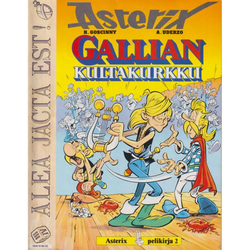 Asterix - Gallian kultakurkku. Asterix pelikirja 2 (Sarjakuva-albumi)