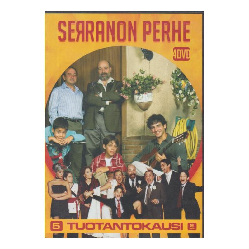 Serranon perhe - Kausi 5 vol. 2 (Los Serrano - Season 5, part 2) (4 DVD)