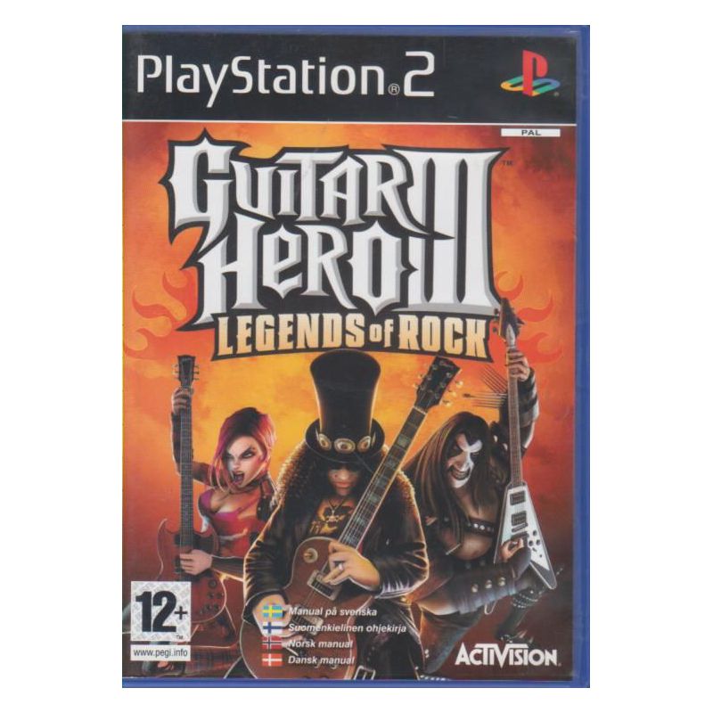 Guitar Hero III - Legends of Rock (PS2)