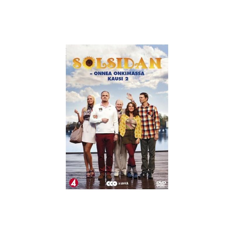 Onnea Onkimassa - Kausi 2 (Solsidan - Kausi 2) (3 DVD)