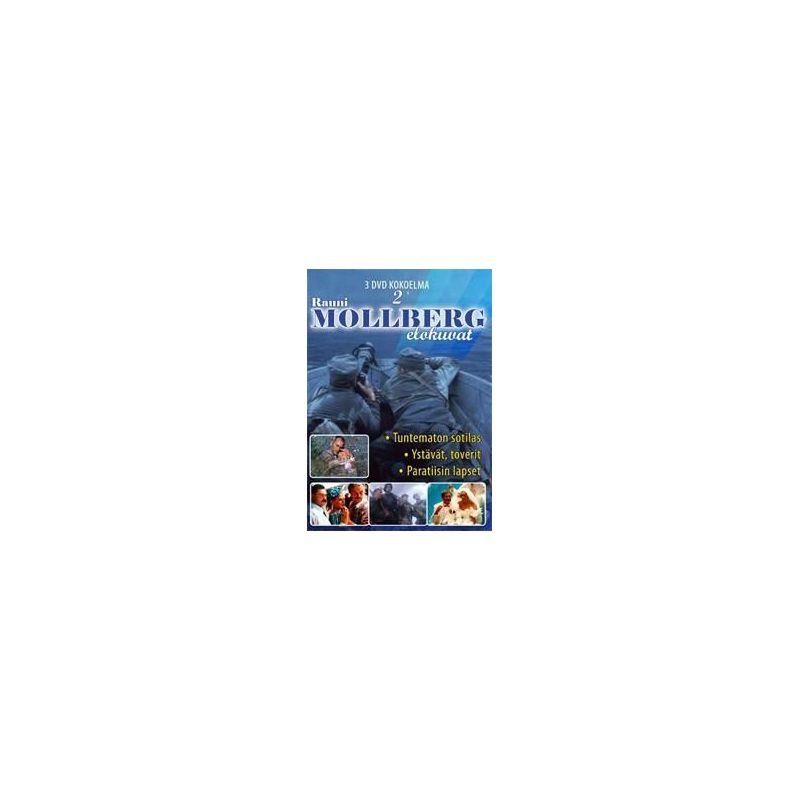 Tuntematon sotilas, Ystävät toverit, Paratiisin lapset (Rauni Mollberg elokuvat 2) (3 DVD)