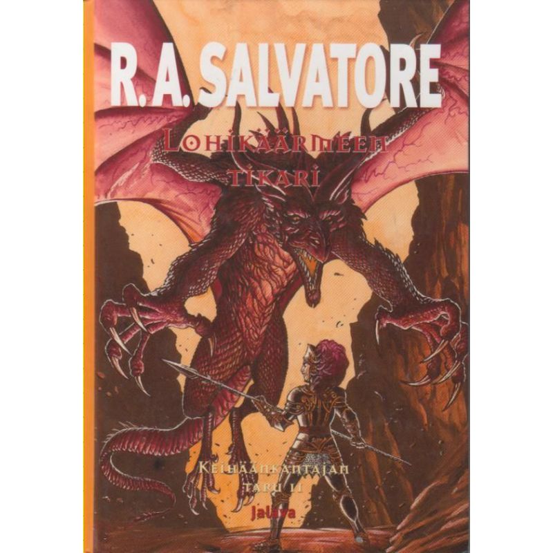 R.A. Salvatore - Lohikäärmeen tikari (Keihäänkantajan taru II) (Kirja)