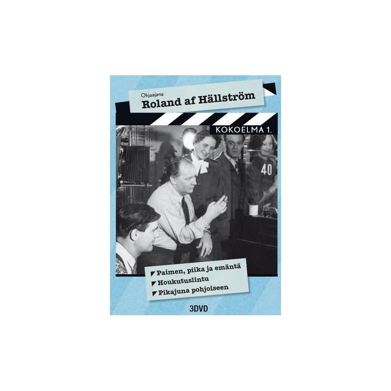 PAIMEN, PIIKA JA EMÄNTÄ / HOUKUTUSLINTU / PIKAJUNA POHJOISEEN (Ohjaajana Roland af Hällström Kokoilma 1.) (3 DVD)