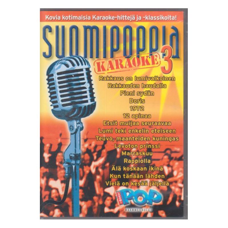 Karaoke - Suomipoppia 3 (DVD)