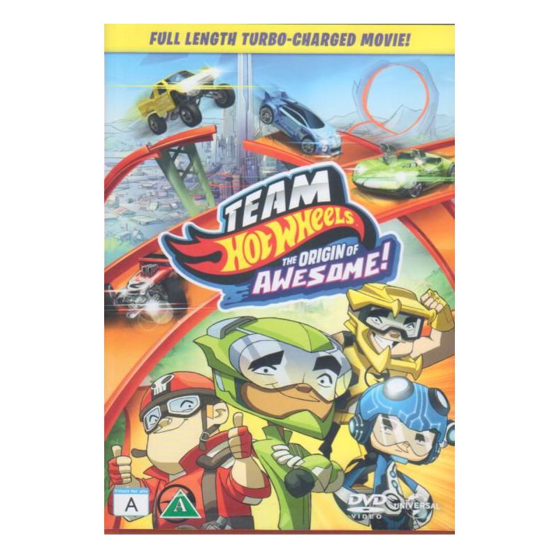 Team Hot Wheels: Huikea Startti (Team Hot Wheels: The Origin of Awesome! (2014)) (DVD)