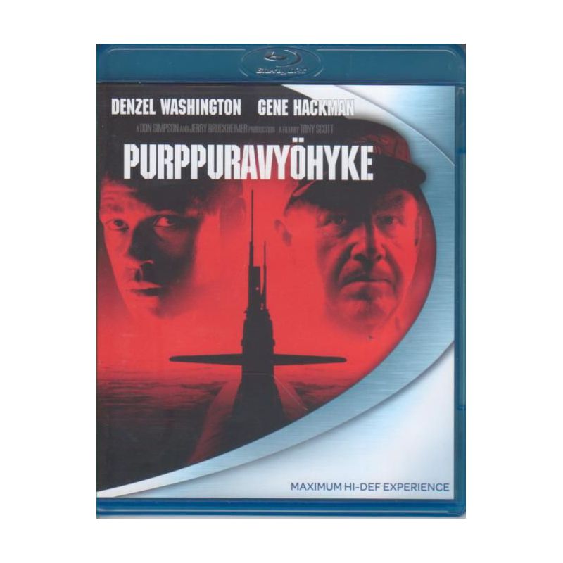 Purppuravyöhyke (Crimson Tide (1995)) (Blu-ray)