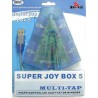 Super Joy Box 5 Multitap PS2/PS to PC Controller Adapter For Windows (PS2)