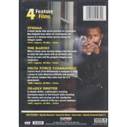 Stigma / The Baron / Delta Force Commando / Deadly Drifter (DVD)