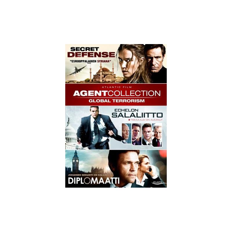 Echelon Conspiracy (Agent Box - Secret Def / Echelon / Diplomaatti) (3 DVD)
