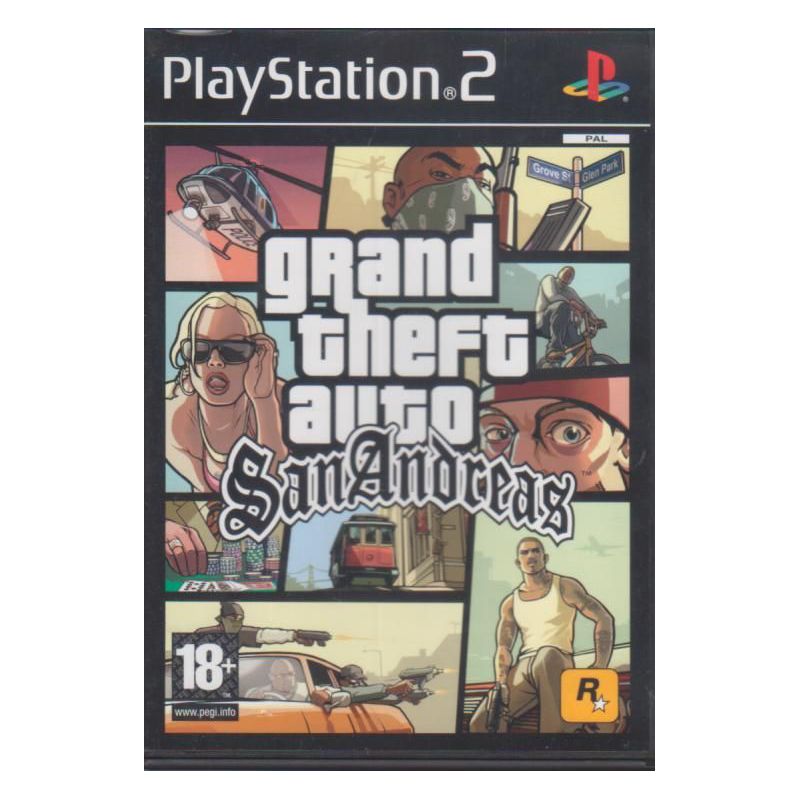 Grand Theft Auto: San Andreas (PS2)