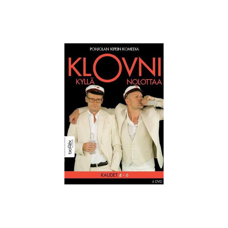 Klovni - Kyllä nolottaa Kaudet 4-6 (6 DVD)