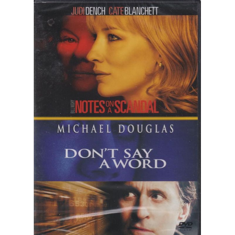 Notes on a scandal / Dont say a word (SWE) (2 DVD)