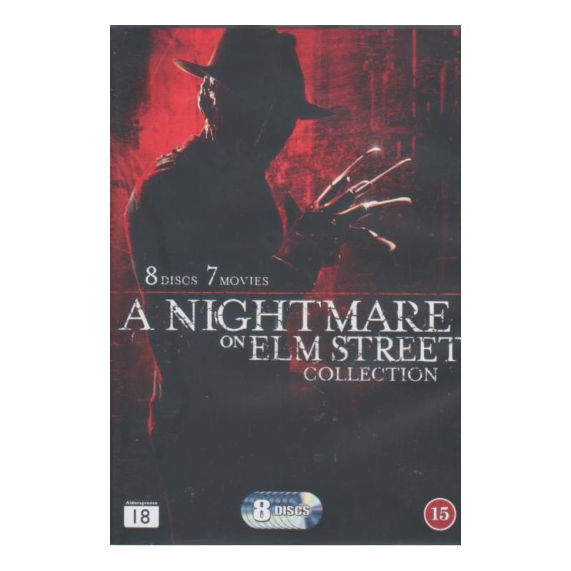 Painajainen Elm Streetillä 1-7 (A Nightmare on Elm Street 1-7 Collection) (8 DVD)