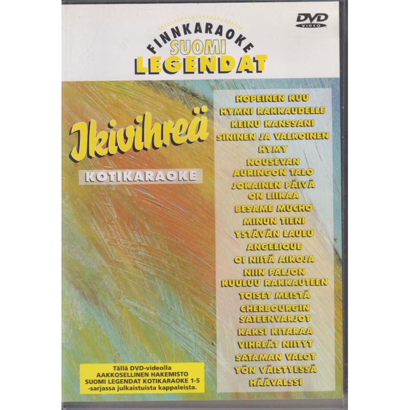 KOTIKARAOKE Ikivihreä (DVD)