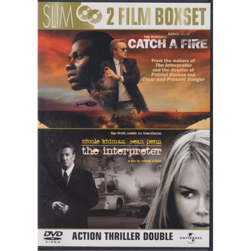 Catch a fire / The interpreter (2 DVD)