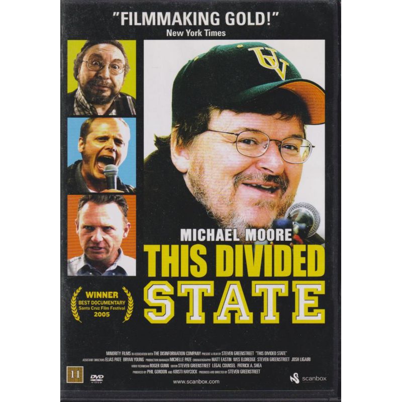 Jaettu maa (This Divided State (2005)) (DVD)