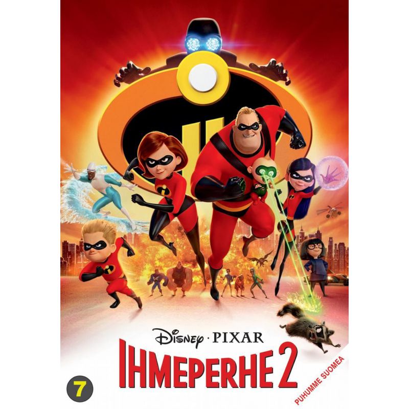 Ihmeperhe 2 (The Incredibles 2 (2018)) (DVD)