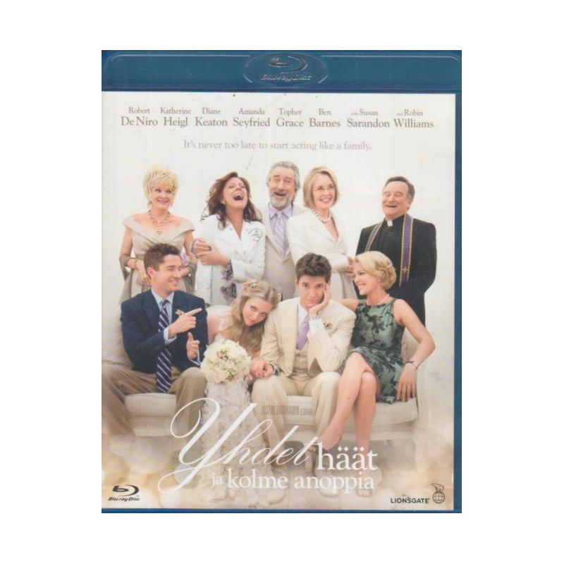 Yhdet häät ja kolme anoppia (The Big Wedding (2013)) (Blu-ray)