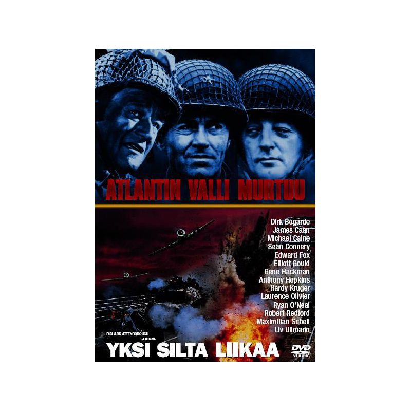 Yksi silta liikaa/ Atlantin valli murtuu (Bridge Too Far, A/ Longest Day, The) (2 DVD)