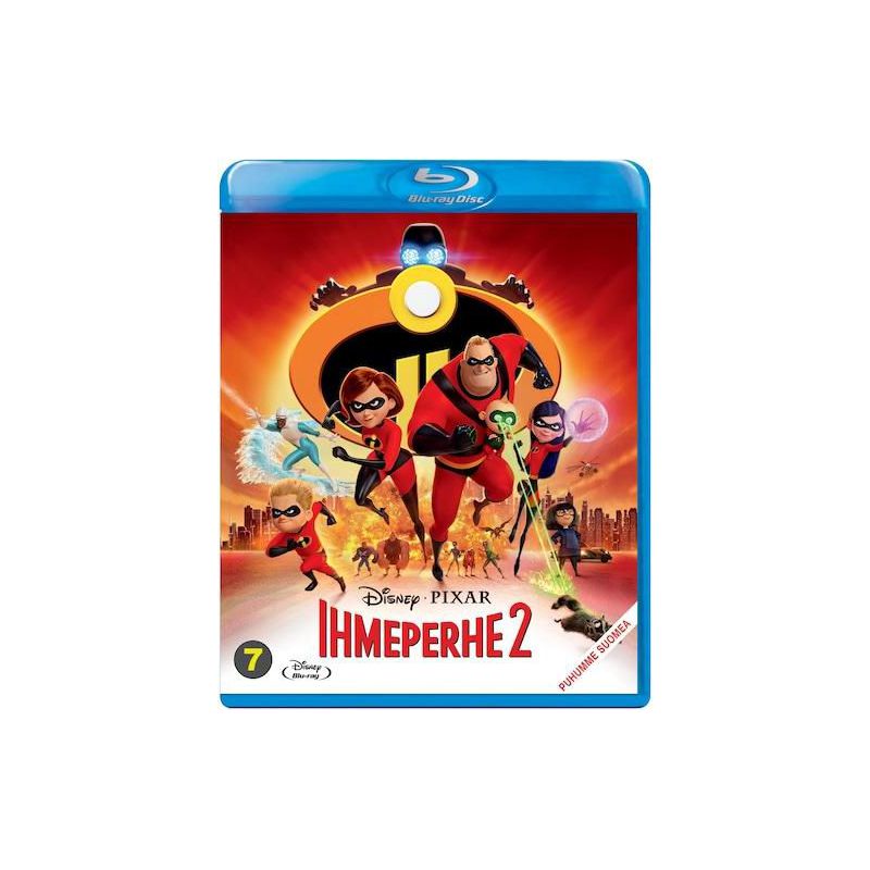 Ihmeperhe 2 (The Incredibles 2 (2018)) (Blu-ray)