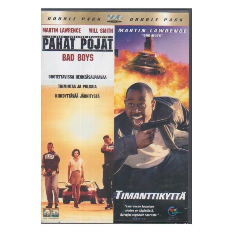 Pahat pojat / Timanttikyttä (Bad boys / Blue streak) (2 DVD)