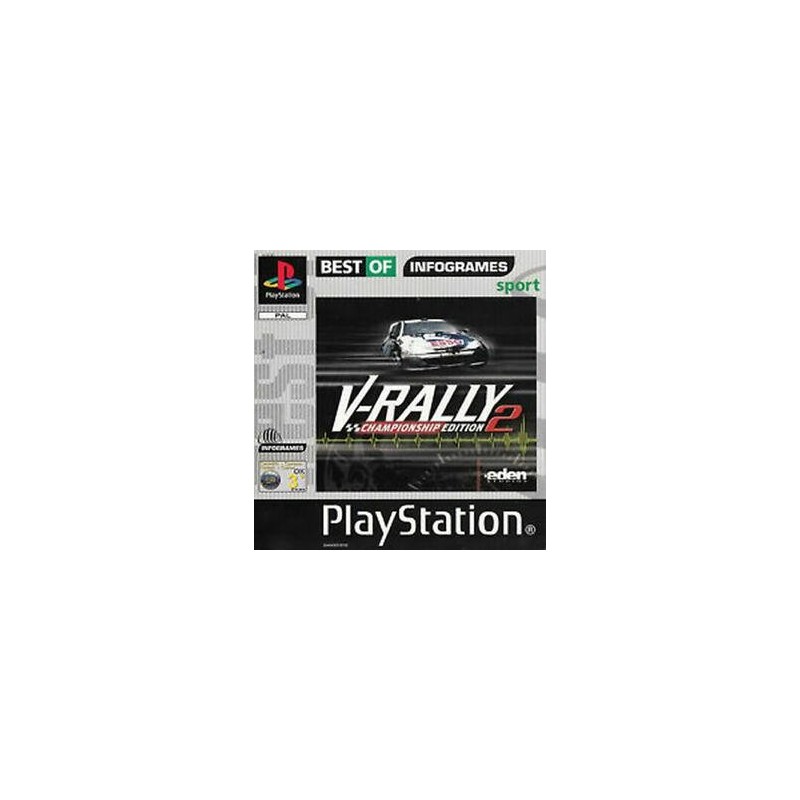 V-Rally 2 (Best of Infogrames) (PS1)