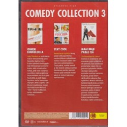 ONNEN KUKKULOILLA / STAY COOL / MAAILMAN PARAS ISÄ (FINDING BLISS / STAY COOL / WORLDS GREATEST DAD) (3 DVD)