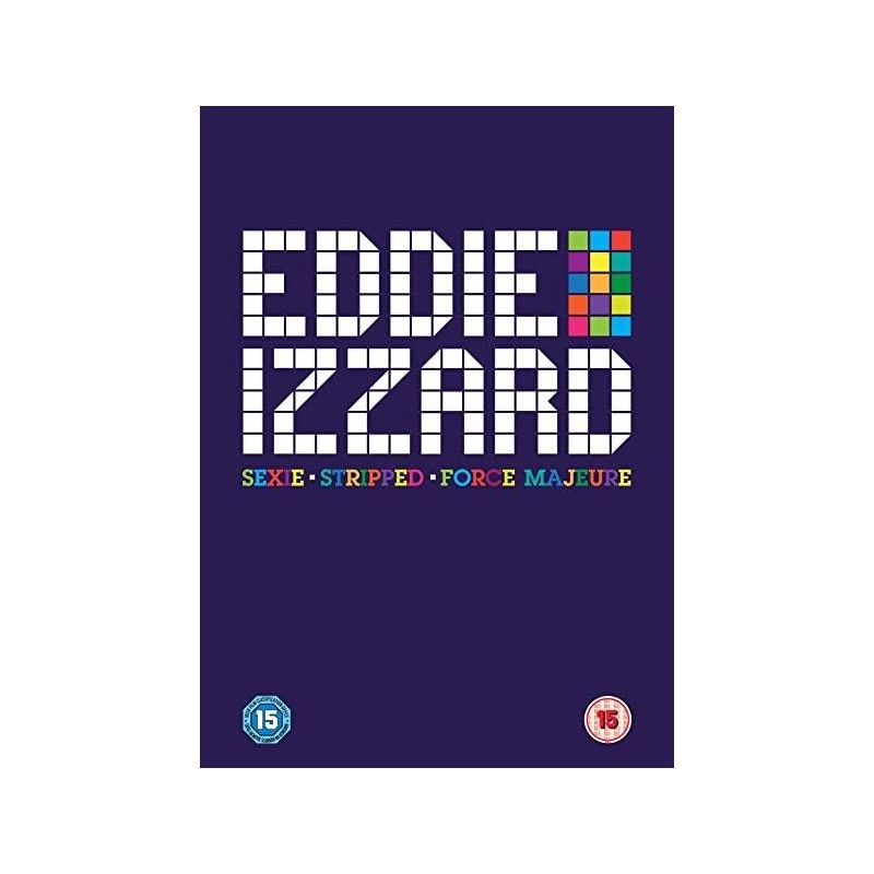 Eddie Izzard: Sexie/Force Majeure/Stripped (3 DVD)