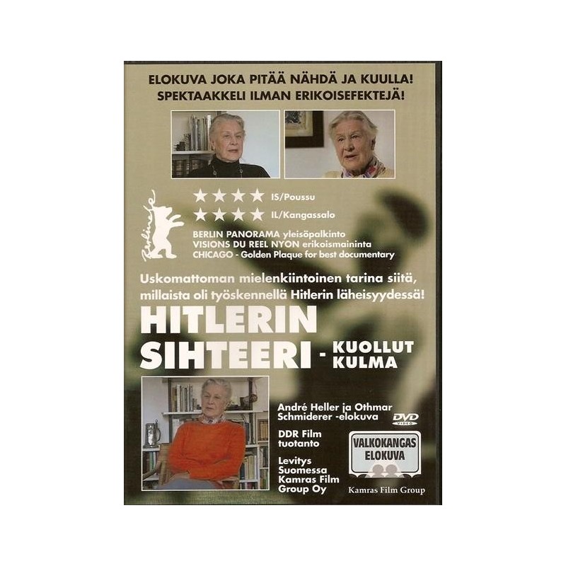 Hitlerin sihteeri (Im toten winkel) (DVD)