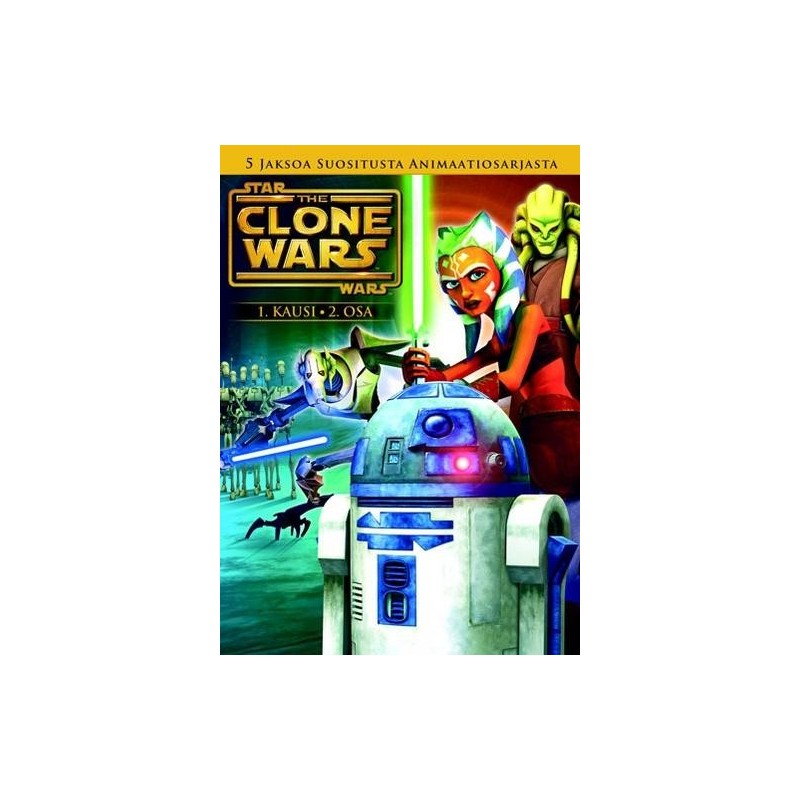 Star wars: The clone wars - kausi 1 vol. 2 (Star Wars: The Clone Wars) (DVD)