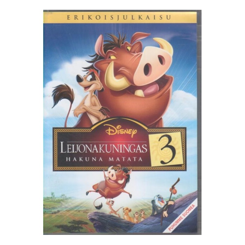 Leijonakuningas 3: Hakuna Matata (The Lion King 3) (DVD)