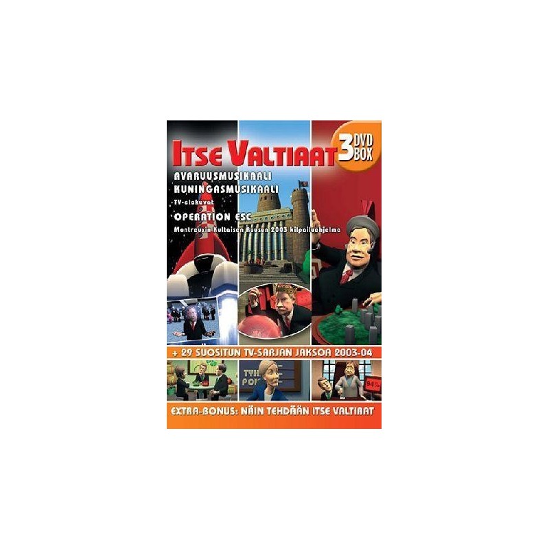 Itse Valtiaat Boxi (3 DVD)