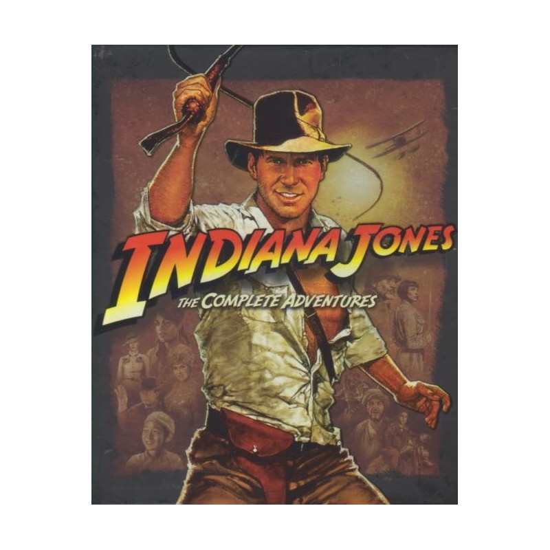 Indiana Jones - The Complete Adventures (Indiana Jones 1-4 (Blu-ray) (1981,1984,1985,2008))