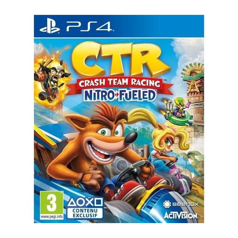 Crash Team Racing Nitro Fueled (PS4)