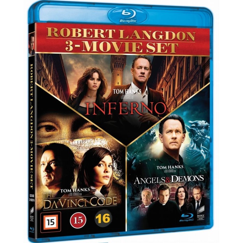 Dan Brown Collection (3 Blu-ray)