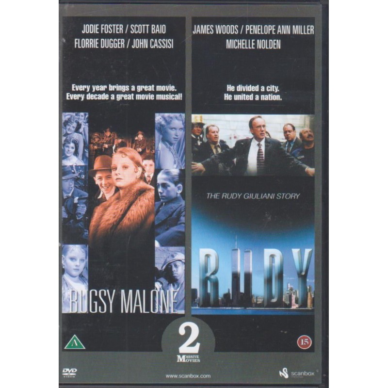 Bugsy Malone / Rudy: The King of New York (DVD)