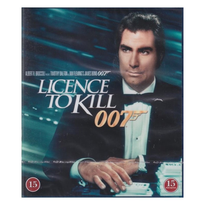 007 ja Lupa Tappaa (007 Licence To Kill (1989)) (Blu-ray)