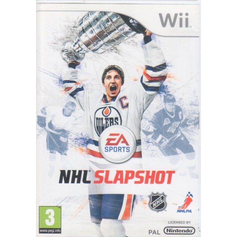 NHL Slapshot (Pelkkä Peli)  (Wii)