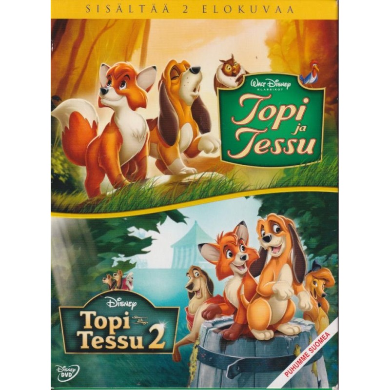 Topi ja Tessu / Topi ja Tessu 2 (1981, 2006) (2 DVD)
