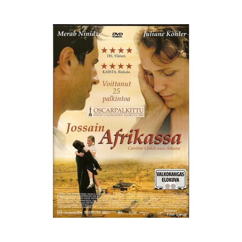 Jossain afrikassa (Nowhere in africa) (DVD)